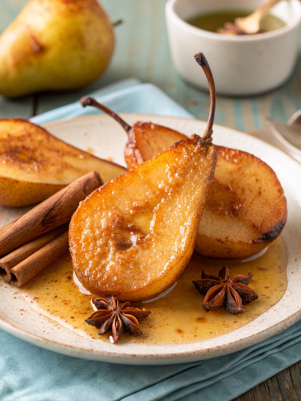 cinnamon baked pears - Article 1